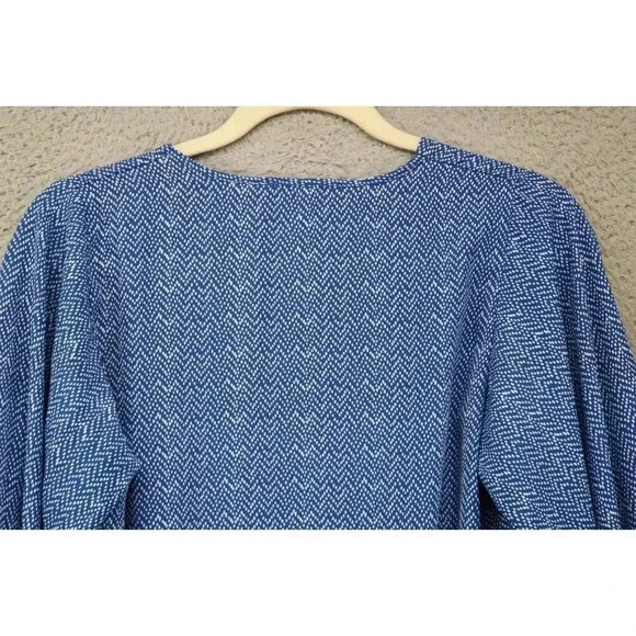 Vici Large Balloon Sleeves V-Neck Tunic-Size Medium-Boho - Picture 10 of 10